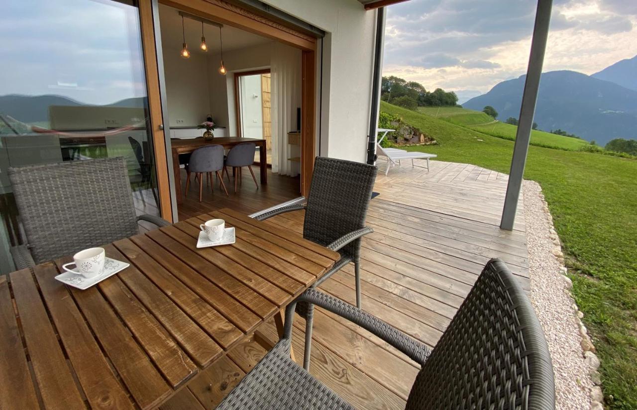 Alpine Chalet Aurora Dolomites Laion Luaran gambar